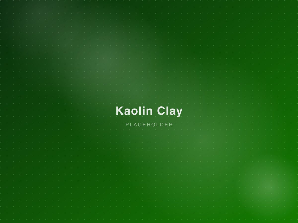 高嶺土 (Kaolin)